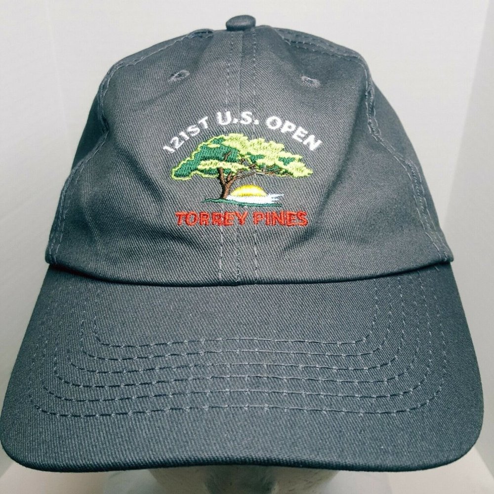 121st US Open Torrey Pines Gray Golf Cap - One-Size-Fits-All